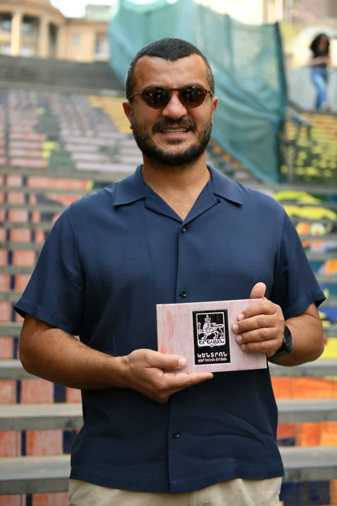 smiling man