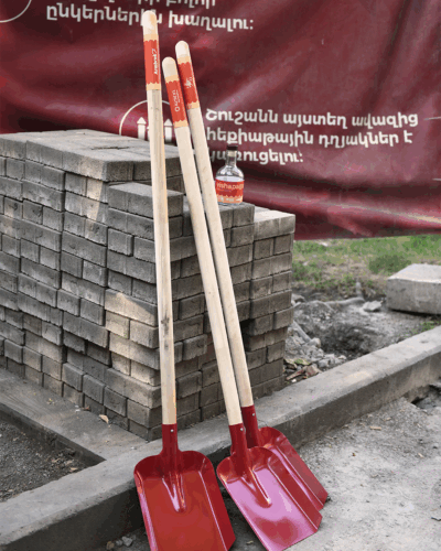 На основании детской площадки «Вишапагорг - память древа жизни» была заложена капсула с посланиями 8 Artboard 1 1