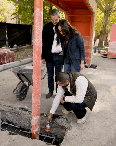 На основании детской площадки «Вишапагорг - память древа жизни» была заложена капсула с посланиями 4 Artboard 7 1