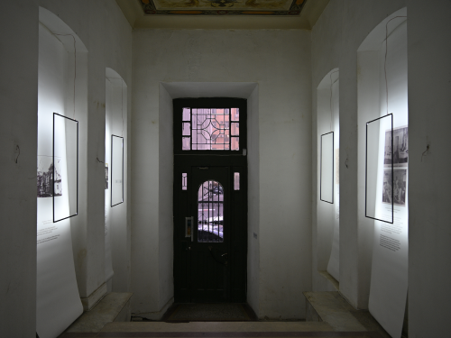 Exhibition dedicated to the history of the AOKS building at the Afrikyans House