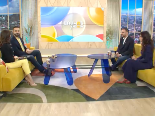 Keron Foundation’s Key Initiatives Featured on “Aravot Luso”