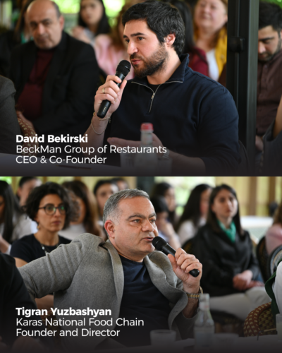 The AybPRO project-based learning program has concluded at Dilijan High School. 12 13