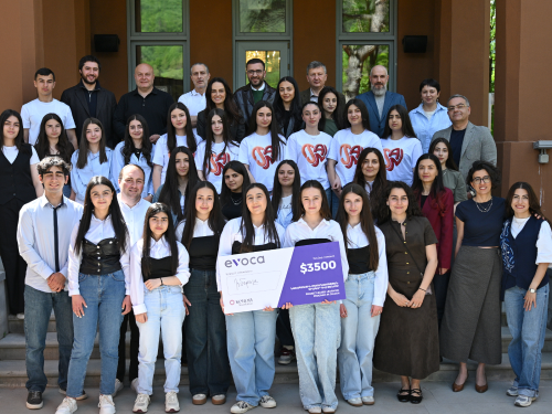 The AybPRO project-based learning program has concluded at Dilijan High School.