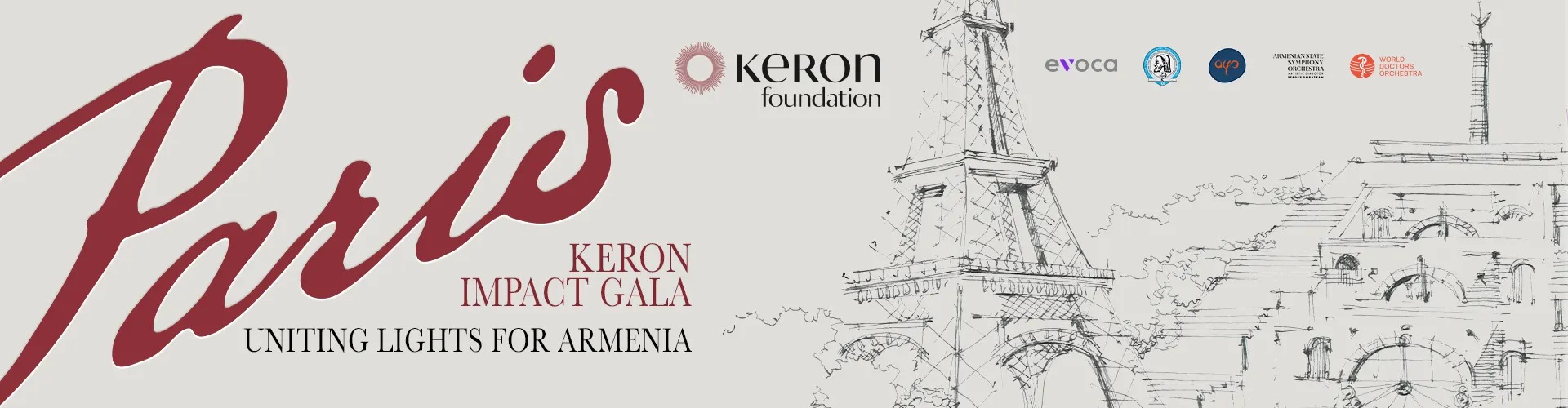 Keron Impact Gala — Paris 2026, Uniting Lights for Armenia
